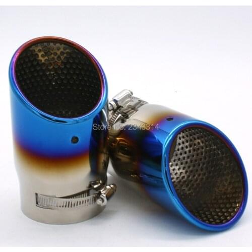 Accessories For Renault Dacia Duster 2020 Exhaust Muffler Tip Stainless Steel Pipe Sleeve Car Rear Tail Throat Decorative Strip