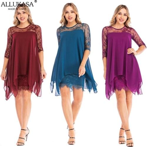 Summer Dresses With Sleeves Allukasa China