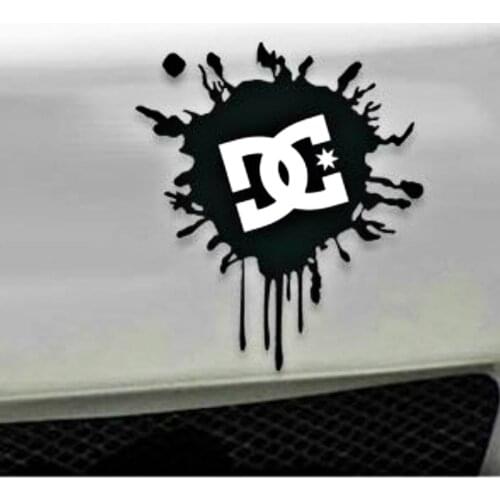 Aliauto Car Accessories Ken Block DC Ink Logo Auto Sticker and Decal for Toyota Ford Chevrolet Volkswagen Skoda Honda Kia Lada