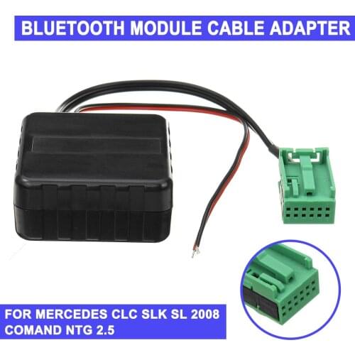 Car bluetooth Module Adapter Radio Media Interface For Mercedes CLC SLK SL 2008 Comand NTG KROAK Aux Receiver Cable