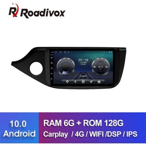 9" Android 10.0 RAM 4G ROM 64G Car DVD for KIA CEED 2012-2016 Car Radio Multimedia Player GPS Navigation System Head Unit Video