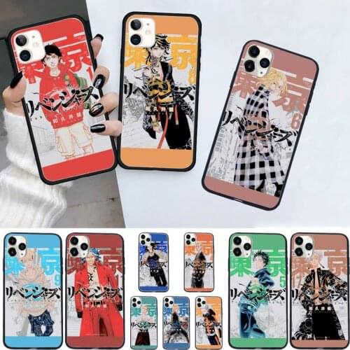 Tokyo-Revengers Japan anime Phone Case for iPhone 11 12 pro XS MAX 8 7 6 6S Plus X 5S SE 2020 XR