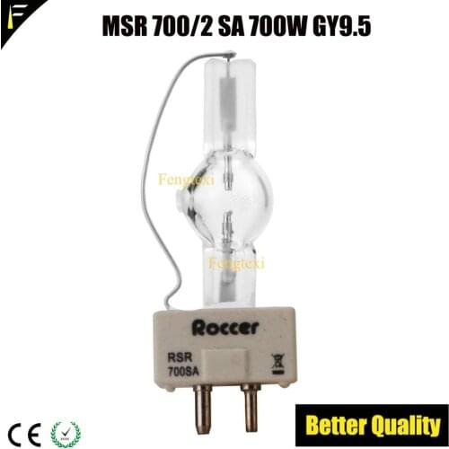 MSR700w / 2sa Moving Head Lamp Bulb MSR 700/2 for GY9.5 CSR700w/SA NSK 700SA Stage Light Single-ended Bubble