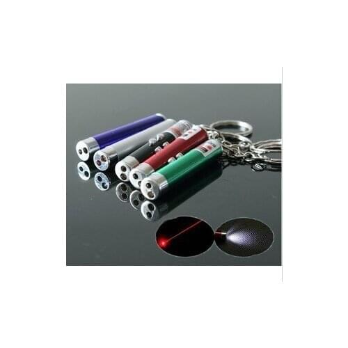 Mini 2-in-1 Red Laser Pointer Led Infrared Lighting Laser Pointer Zacro Laser Sight Pointer 5MW High Power Laser Meter
