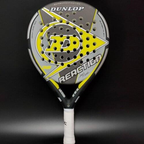 Men Padel Tennis Racket Carbon Fiber Soft EVA Face Beach Tennis Padel Dunlop Beach Racquet Racket Paddle Tennis With Cover
