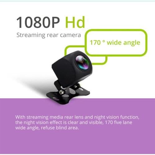 Dedicated camera for UNCOM driving recorder HD external streaming media rear view camera