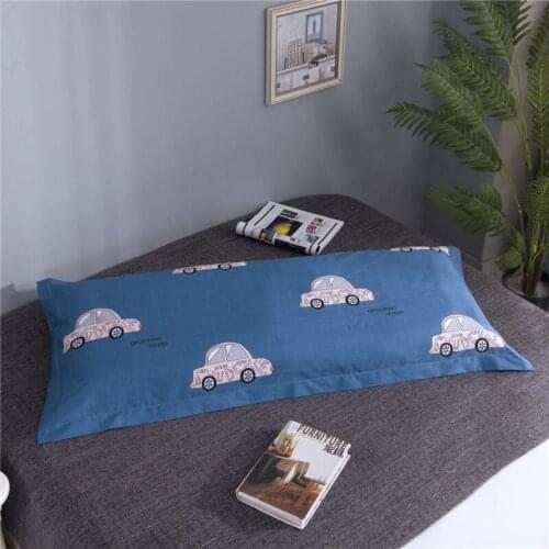 Cotton Soft Breathable Double Pillowcases Long Pillow Case Pillow Sack Pillow Cover Pillows Bedding 25 Colors Available #/L