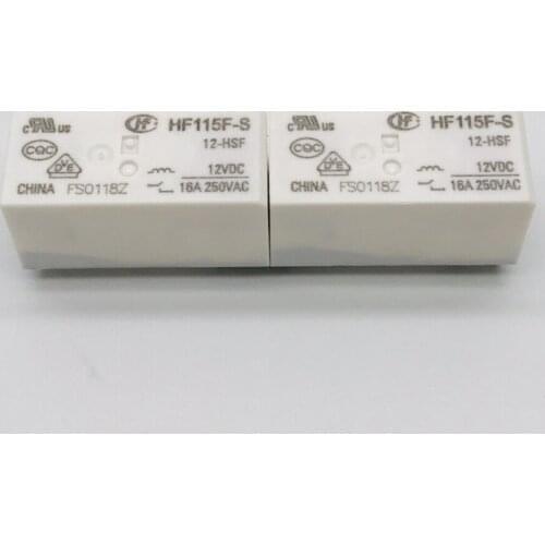 HF115F-S-12-HSF 16A 250VAC F relays