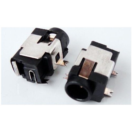 10PCS/LOT High Quality DC Power Socket Jack DC-031A PIN=1.3 4Pin SMT SMD Needle Size Adaptation 3.5mmx1.3mm Power Female Plug