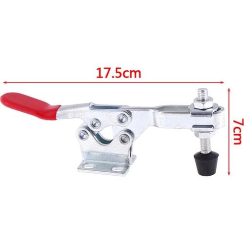 Toggle Clamp 227KG Holding Capacity Quick Release Vertical Type GH-225D Toggle Clamp Galvanized Iron