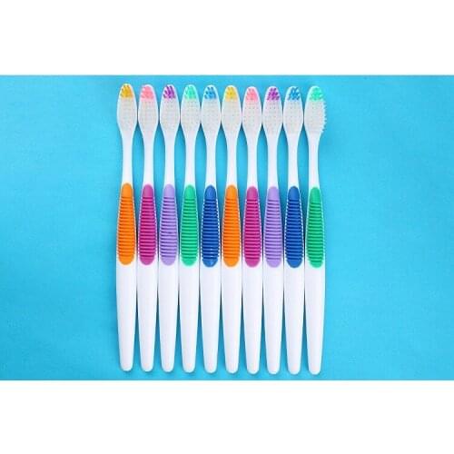 20pcs toothbrush soft Adult family use super Soft Toothbrush Brush Oral Care Tooth Brush Oral Hygiene for home Travel protect