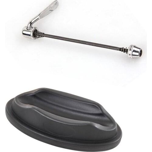 Mountain Bike Front Wheel Block For Bicycle Trainer Fixing Frame Non-slip Wheel Pad