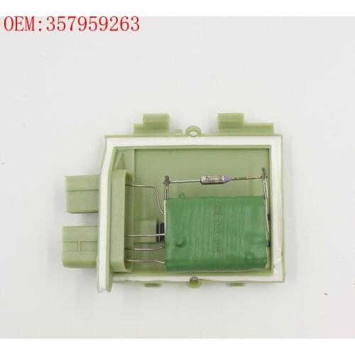 NEW High Quality Blower Motor Resistor Regulator 357959263 1008000033 30919776 103578 for VW PASSAT 357 959 263