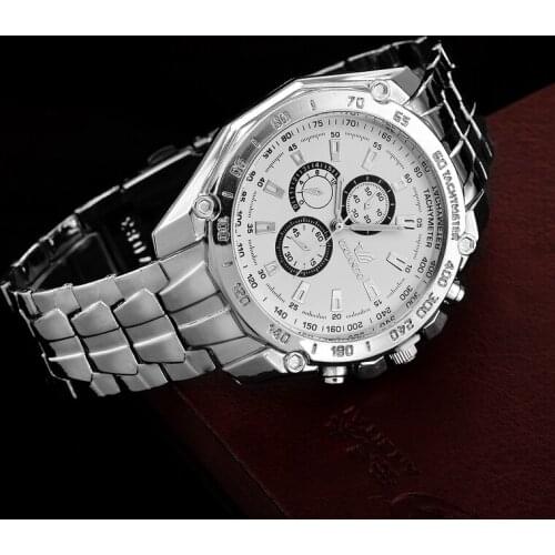 Orlando Men Watches Military Watches Men Stainless Steel Watch Mens Watches Quartz erkek kol saati reloj hombre horloges mannen