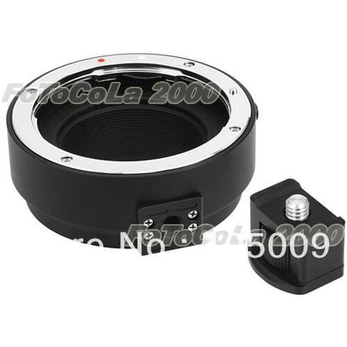 Fotga Metal Electronic AF Lens Adapter ring for EF EF-S Lens to EOSM/M2/M3/M10 with Baseplate