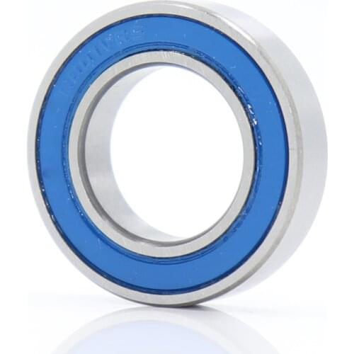 6801 VRS MAX Bearings 12*21*5mm ( 4 PCS ) Bike Pivot Chrome Steel Blue Sealed with Grease 6801LLU Cart Full Balls Bearing
