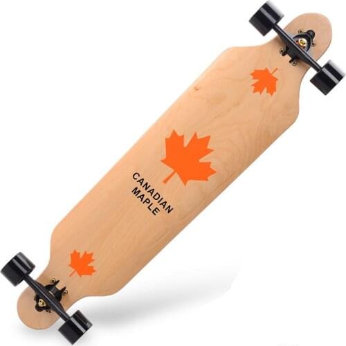 Skateboard 7 Layer Canadian Maple Double Kick Concave Standard and Tricks Skateboards for Kids and Beginners