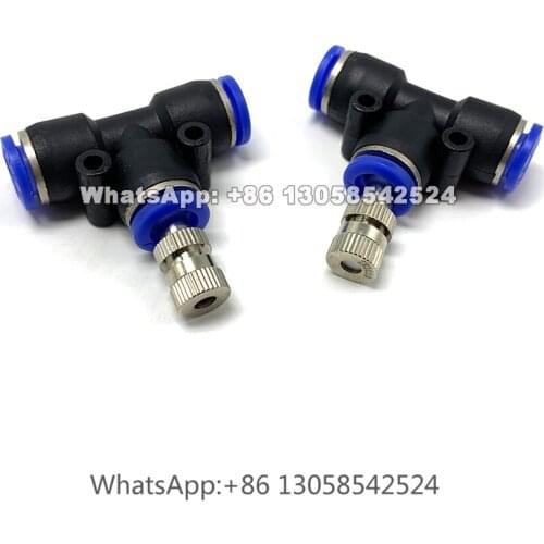 6mm Mist Cooling Fog Nozzle, Fogging Poultry Nozzle, Fog Spray System, Micro Fog Misting Nozzle, Ceramic Core Mist Nozzle