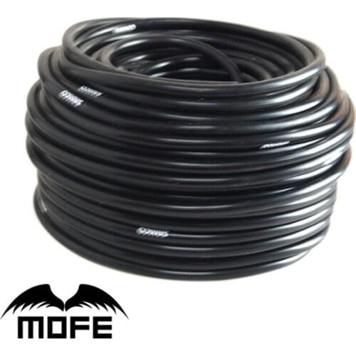 8.22 MOFE-30M Silicone Vacuum Hose Tubing Silicone Pipe Car ID 3mm Black/Blue/Yellow/Red