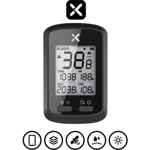 XOSS G plus GPS Cycling Computer Wireless Speedometer Bluetooth Cycle Tracker Waterproof Road Bike MTB Bicycle Odometer
