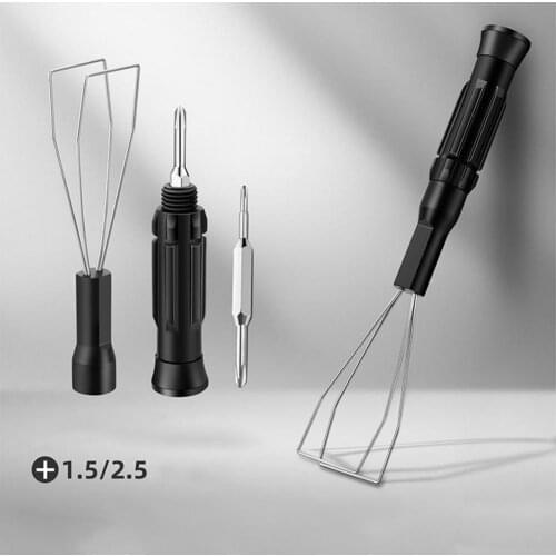 1PC Useful Keyboard Key Keycap Puller Remover With Unloading Steel Cleaning Tool Keycap Starter Keyboard Dust Cleaner Aid