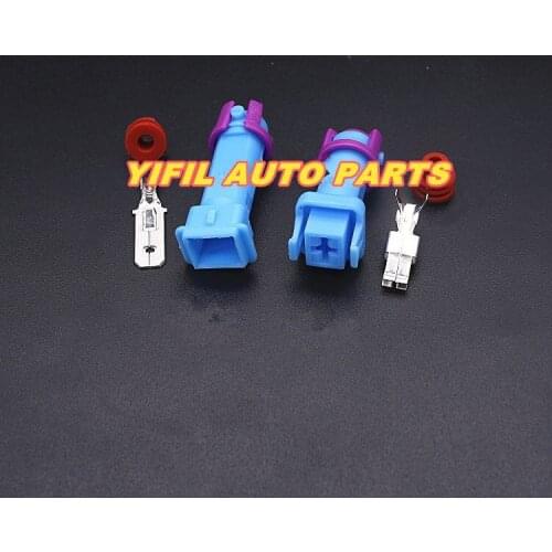 10 pcs 1 Pin Air Conditioning Wire Plug Automotive Connector Connector with Terminal Plug DJ70116-6.3-11 / 21 1P