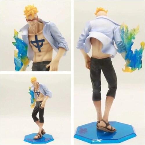 23cm One Piece Anime Figurines Marco PVC Action Figure Collection Model Toys Gifts