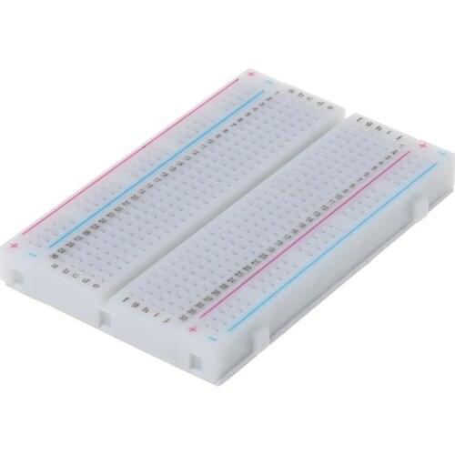 400 Tie Points Universal Solderless PCB Breadboard Mini Test Protoboard