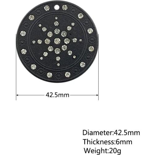 Health Quantum Energy EMF Protection Crystal Pendant with Negative Ions