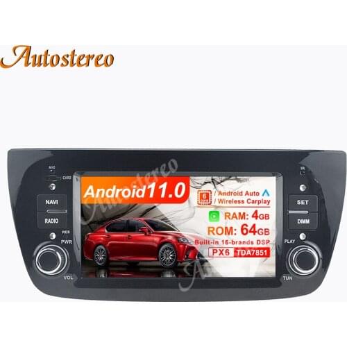 Android 10.0 4+64 Car DVD Player Car GPS Navigation For FIAT DOBLO/Opel Combo/Tour 2010+ Multimedia Player Auto Stereo Head Unit