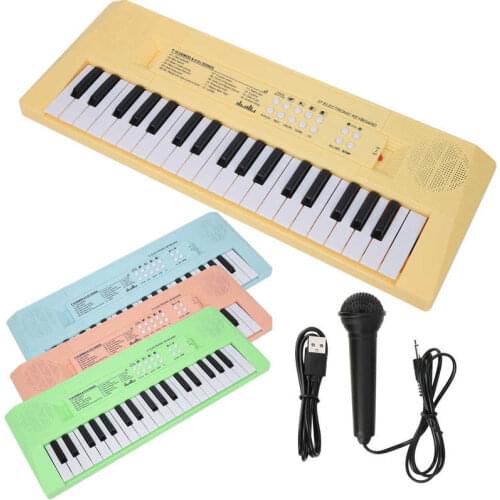BF-3738 Electronic Organ Keyboard Electric Piano with 37 Keys 2 tones 16 songs 4 rhythms for Begginers Education Instrument