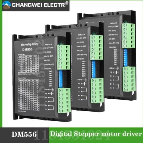 DM556 Digital Stepper motor driver 2 phase 5.6A for 57 86 stepper motor NEMA23 NEMA34 Stepper Motor Controller