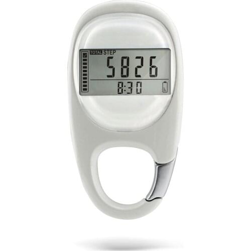 3D Induction Calorie Pedometer Portable Step Counting Accurate Multi-function Mini Fitness Walking Distance Exercise Digital