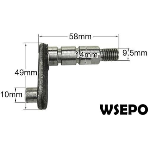 OEM Quality! Shift fork shaft type A for 170F(7HP)Gas Engine or 170F/173F 4~5HP Diesel Engine Powered Farm/Garden Tillers