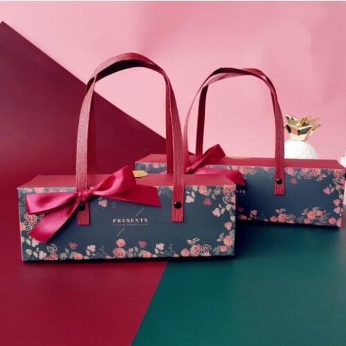 Sen Department Green Creative Square candy box wedding favor chocolate box party supplies box christmas gift box baby shower