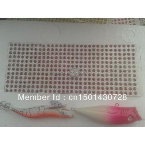 MR OCTOPUS fishing eyes ,3d eyes , 1000pcs /fishingtackle red /black
