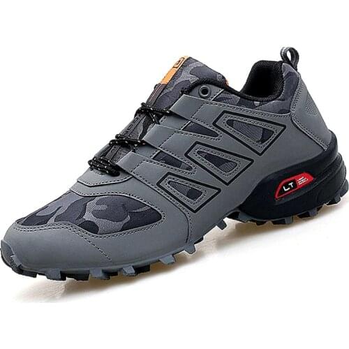 Men luminous shoes Solomon series explosion-proof sneakers shoes chaos large size outdoor shoes non-slip casual sports shoes 47