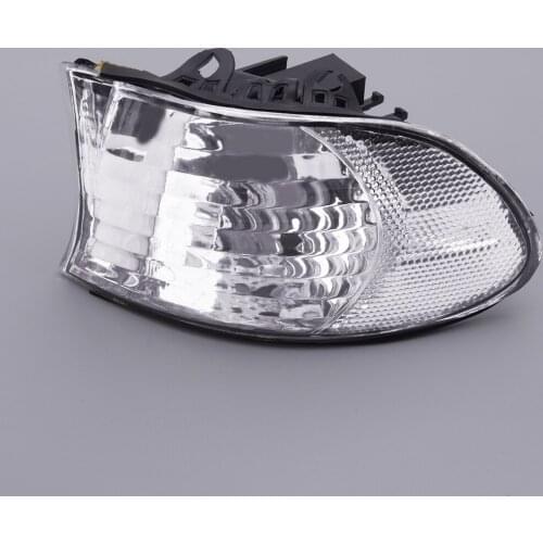 Front Left Clear Front Corner Turn Signal Clear lamp Light Housing fit for BMW 7 Series E38 LCI Facelift 1999 2000 2001