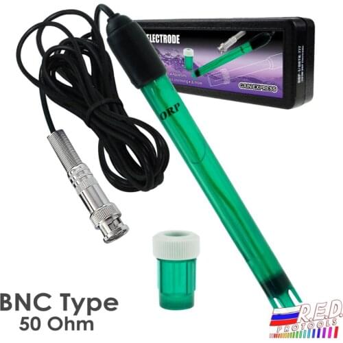 ORP Redox Electrode, BNC Type Connector Replacement Probe for Tester Meter 14cm Long 1.2cm Diameter 300cm Extra Long Cable