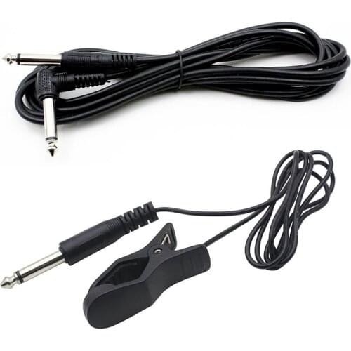 Professional Guitar Pickup Clip Contact Microphone Pickup For Acoustic Guitar Violin Mandolin Ukulele Banjo Instrument Accessory