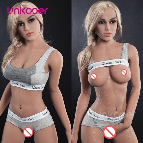 Linkooer 166cm Sex Doll Lifelike Full-Size Boobs Europe Beauty Real Sexy Body Silicone Adult Sexual Toys for Men Masturbation