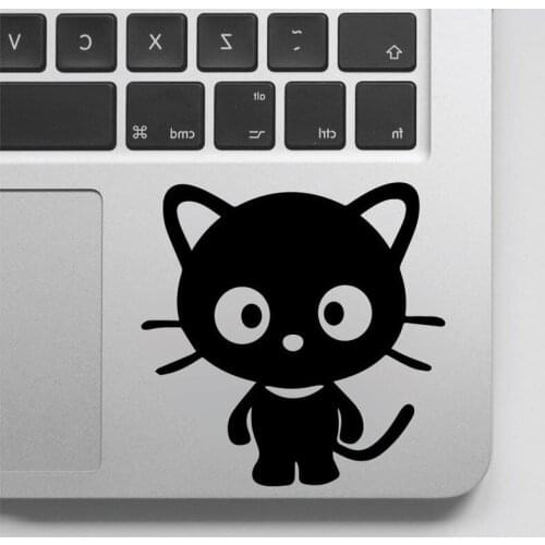 Cute Bright Big Eyes Cat Decal, Pet Paw Heart Sticker, Laptop Sticker and Decal,Removable Creative Art Vinyl Decal GA215