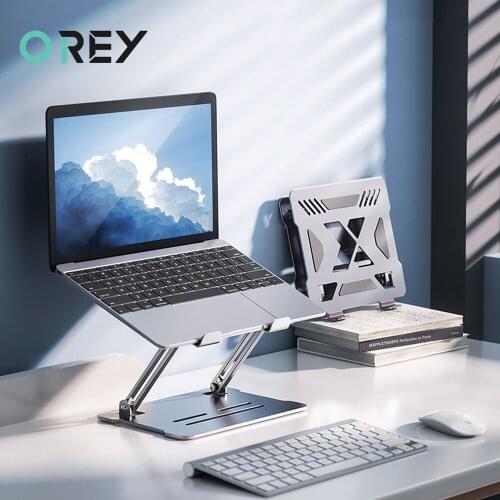 Foldable Laptop Stand For Bed Base Support Notebook Tablet Stand For Macbook iPad Adjustable Laptop Table Holder Computer Riser