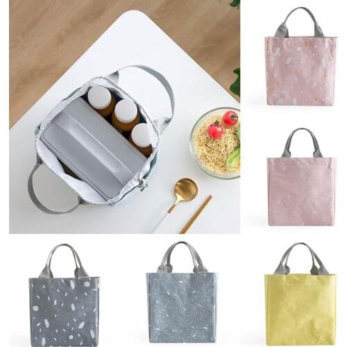 Flamingo Tote Thermal Bag Black Waterproof Oxford Beach Lunch Bag Food Picnic Bolsa Termica Women kid Men Cooler Bag New