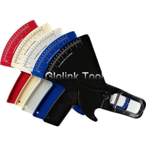 0-80mm Convenient Professional Slim Guide Skinfold Caliper Measure Body Fat Tester Analyzer Measurement Keep Health Fitness