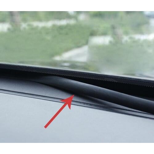 1pc for geely NL-3 (boyue) 2016-2018 Console Dashboard Sealing strip Front gear Glass Rubber strip sound insulation