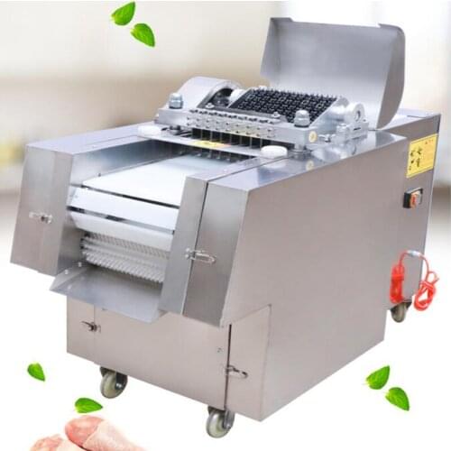High Quality Use Chicken Nugget Slice Chicken Meat Cutter Machine In High Producing Effectively