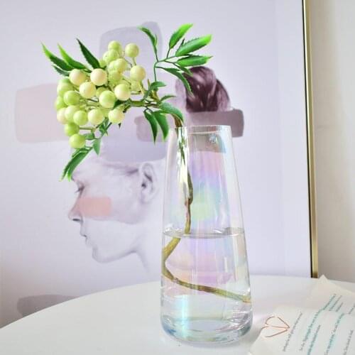 YANXI Glass Flower Vases