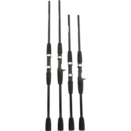 1.8/2.1M Spinning Fishing Rod Glass Fiber Power Hand Fishing Pole Detachable 3 Section Casting Rod Spinning Fishing Accessories