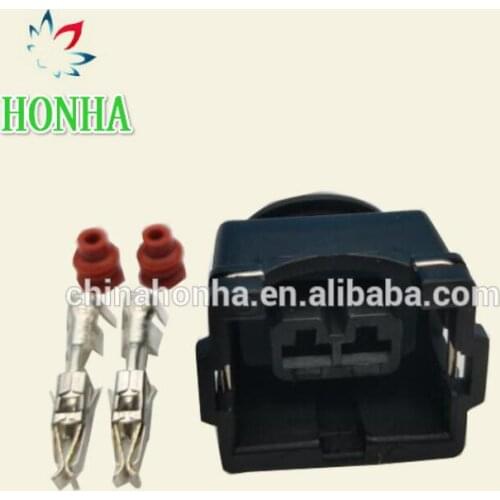 2 Pin Female 1-825414-5 Auto Connector EV1 Rectangular Junior Timer 1 Row Sensor Housing Connector for AMP